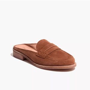 Madewell Elinor Suede Loafer Mule